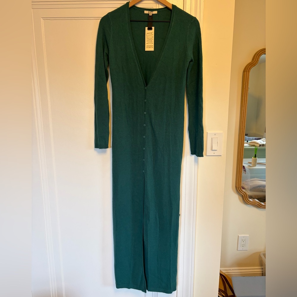 NWT BB Dakota Duster Length Cozy Cardigan Sz Small